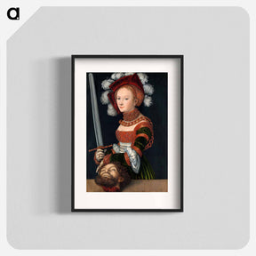 アートポスター-Judith with the Head of Holofernes
 - ルーカス クラナッハ Poster.