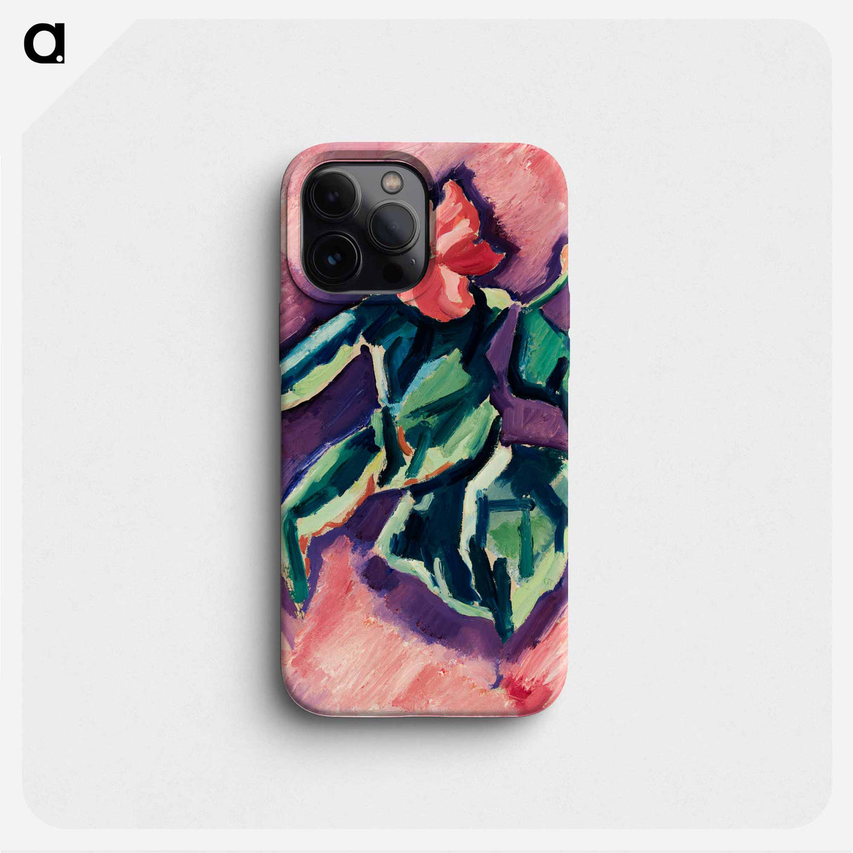 Pink Begonias - Marsden Hartley Phone Case.