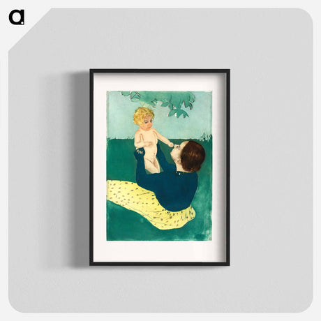 アートポスター-Under the Horse Chestnut Tree - メアリー カサット Poster.