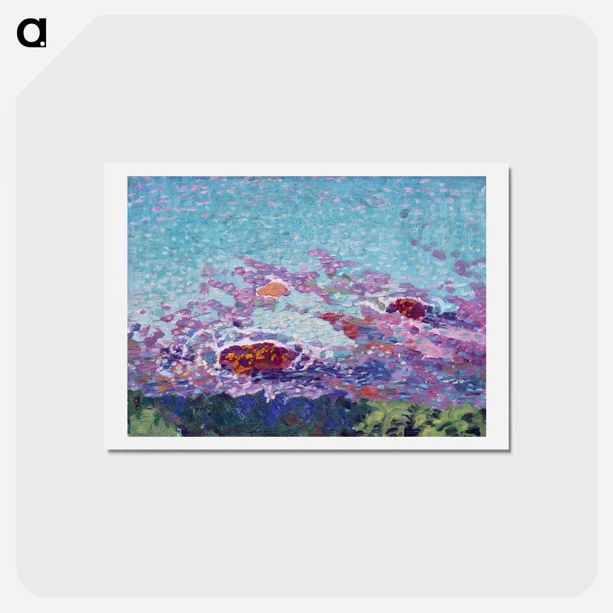 アートポストカード-Ocean Coast - モーリス ドニ Postcard.