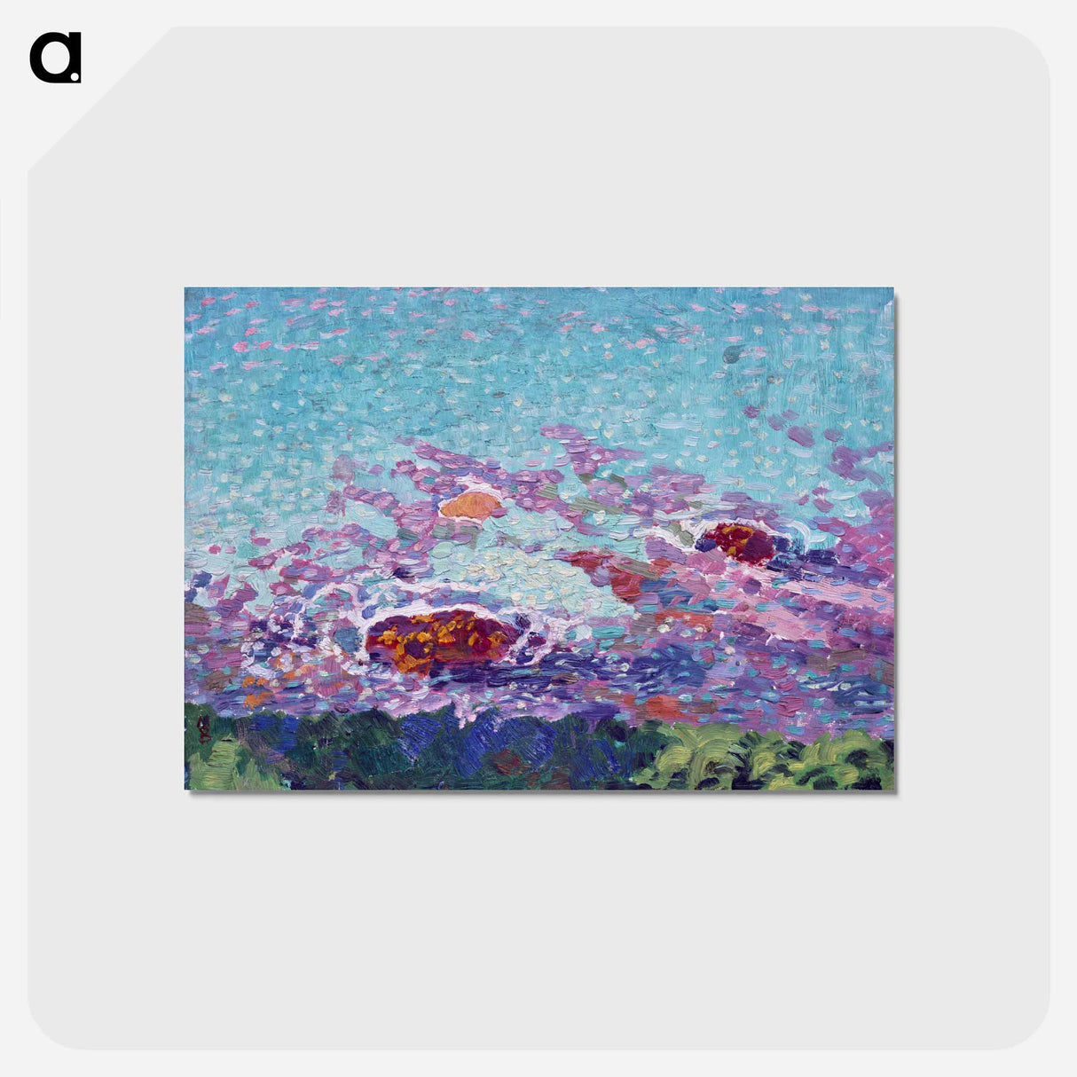 アートポストカード-Ocean Coast - モーリス ドニ Postcard.