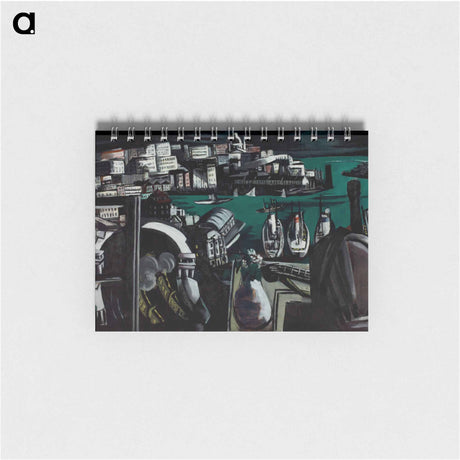 アートメモ帳-The Harbor of Genoa
 - マックス ベックマン Memo.