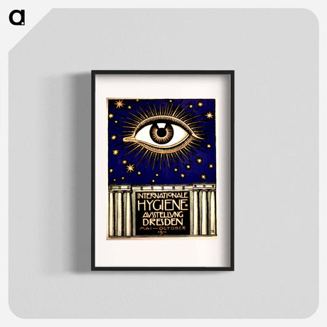 アートポスター-Internationale Hygiene-Ausstellung Poster
 - 国立医学図書館 Poster.