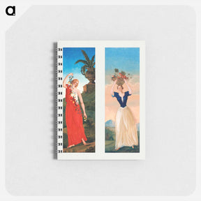 アートメモ帳-The four seasons - ポール セザンヌ Memo.