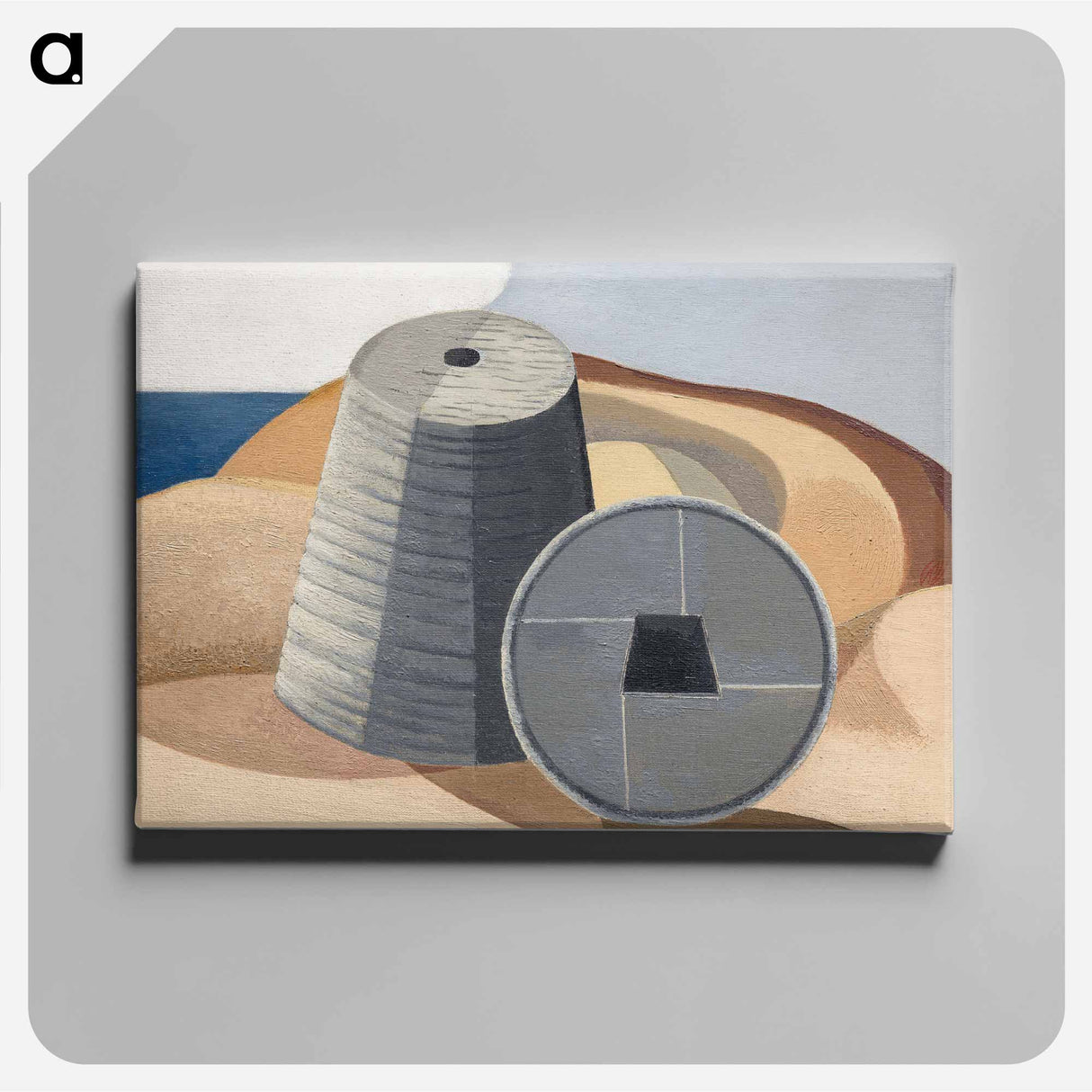 アートパネル-Mineral Objects - ポール ナッシュ Canvas.