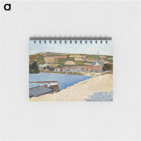 アートメモ帳-Les Andelys, Côte d’Aval - ポール シニャック Memo.