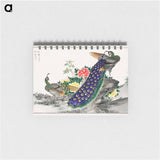 アートメモ帳-Peacock and Peony
 - 鳥類図鑑 Memo.