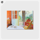 アートポストカード-Dining Room in the Country
 - ピエール ボナール Postcard.