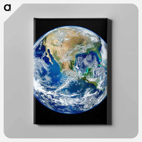 アートパネル-The Earth
 - 地球 Canvas.