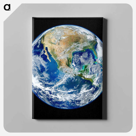 アートパネル-The Earth
 - 地球 Canvas.