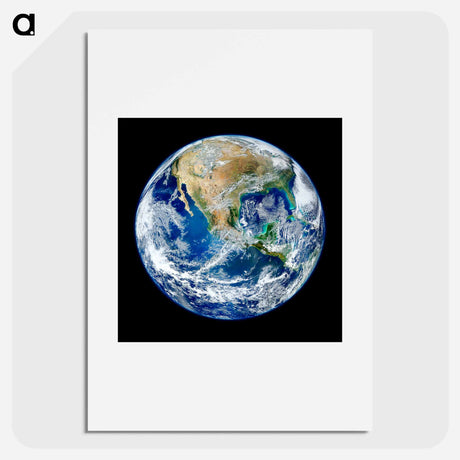 アートポスター-The Earth
 - 地球 Poster.