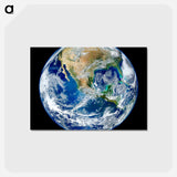 アートポストカード-The Earth
 - 地球 Postcard.
