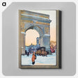 アートパネル-Washington Arch at Winter Twilight
 - レイチェル ロビンソン エルマー Canvas.