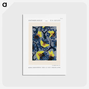 アートポストカード-Samarkande Butterfly
 - サマルカンデ Postcard.