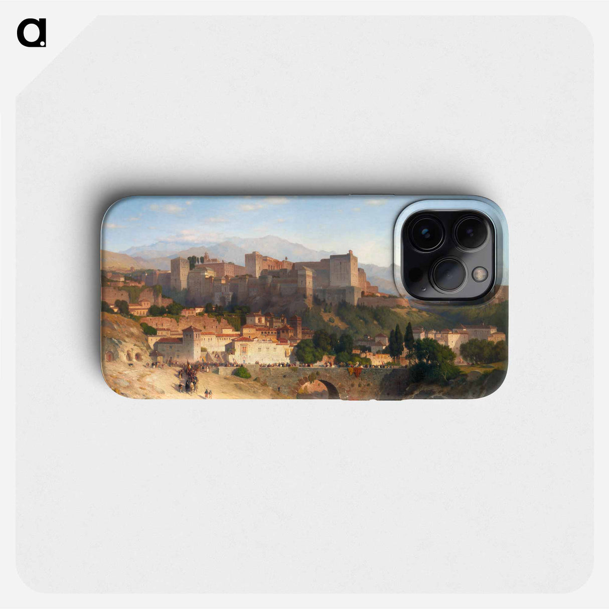 The Hill of the Alhambra, Granada - Samuel Coleman Phone Case.