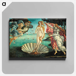アートパネル-The Birth of Venus - サンドロ ボッティチェッリ Canvas.