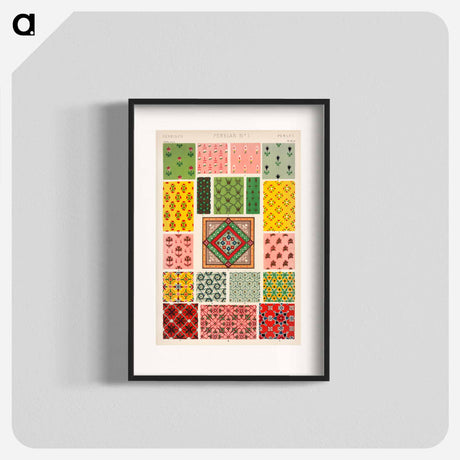 アートポスター-Nineteenth-Century Ornamental Pattern
 - 装飾の文法 Poster.