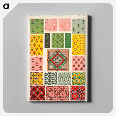 アートパネル-Nineteenth-Century Ornamental Pattern
 - 装飾の文法 Canvas.