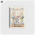 アートメモ帳-Guide for Constructing the Letter R from Mira Calligraphiae Monumenta
 - 書道のお手本 Memo.