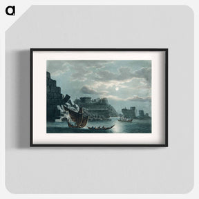 アートポスター-The Island of Tortosa - オスマン帝国領内の景色 Poster.