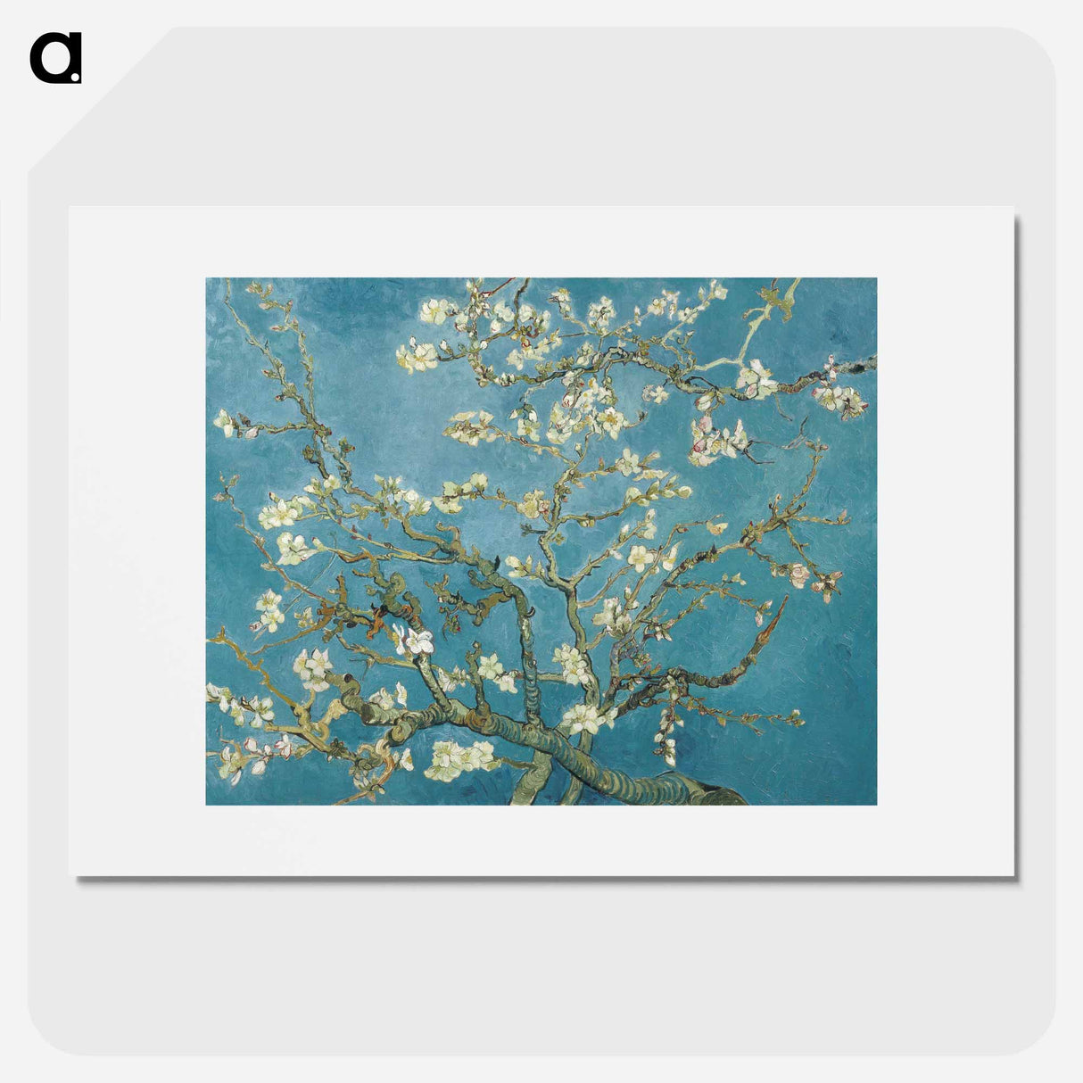 Almond blossom - フィンセント ファン ゴッホ Poster.