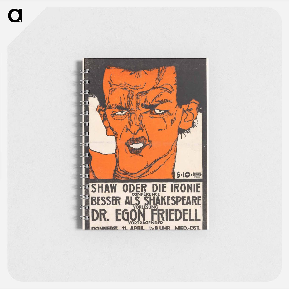 アートメモ帳-Shaw oder die Ironie
 - ウィーン博物館 Memo.