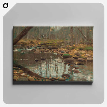 Shadows in a Pool by William Bliss Baker - ウィリアム ブリス ベイカー Canvas.