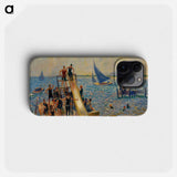 The Raft - William James Glackens Phone Case.