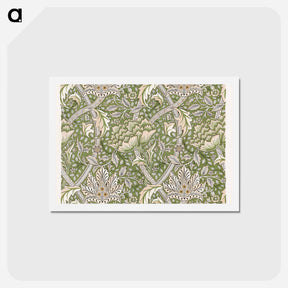 アートポストカード-William Morris's Windrush - ウィリアム モリス Postcard.