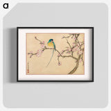 Bird with Plum Blossoms - 張若愛 Poster.