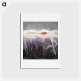 アートポストカード-White Flamingoes - アボット ハンダーソン セイヤー Postcard.
