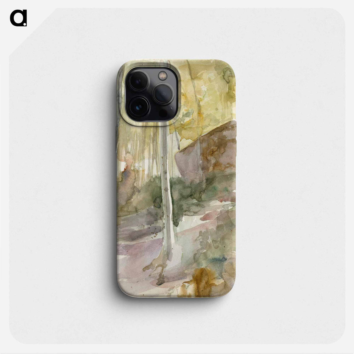 Metsänsisusta, suuri kivi - アルバート エーデルフェルト Phone Case.