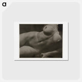 アートポストカード-Rebecca Salsbury Strand - アルフレッド スティーグリッツ Postcard.