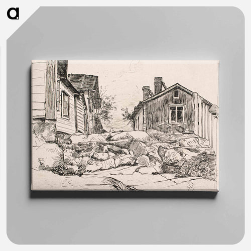 Aihe porvoosta - アルフレッド ウィリアム フィンチ Canvas.