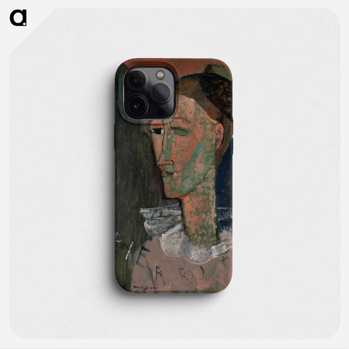 Self-Portrait as Pierrot - Amedeo Modigliani Phone Case.