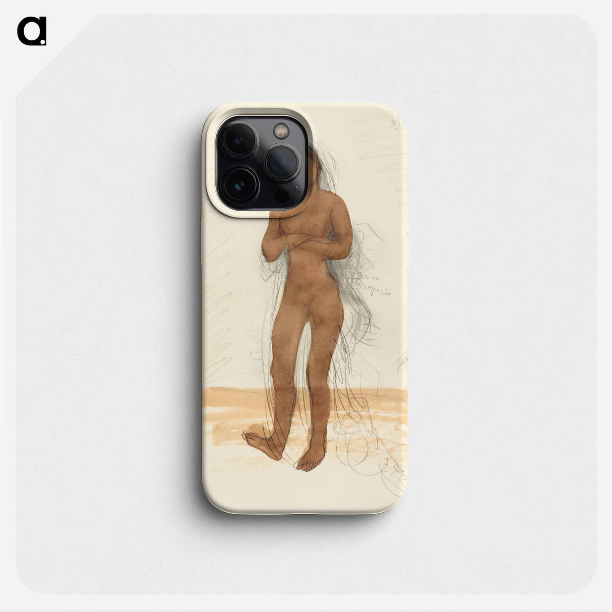 Sphinx - Auguste Rodin Phone Case.