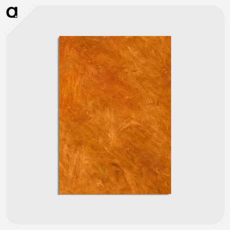 アートポストカード-Brown Oil Paint
 - バーンズ・コレクション Postcard.