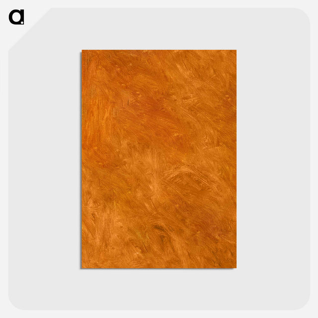 アートポストカード-Brown Oil Paint
 - バーンズ・コレクション Postcard.
