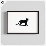 アートポスター-European Cat Engraving
 - 大英図書館 Poster.