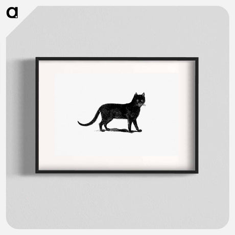 アートポスター-European Cat Engraving
 - 大英図書館 Poster.