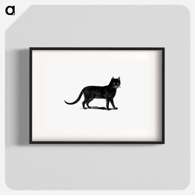 アートポスター-European Cat Engraving
 - 大英図書館 Poster.