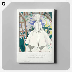 アートパネル-Le Jardin de l'Infante
 - シャルル マルタン Canvas.