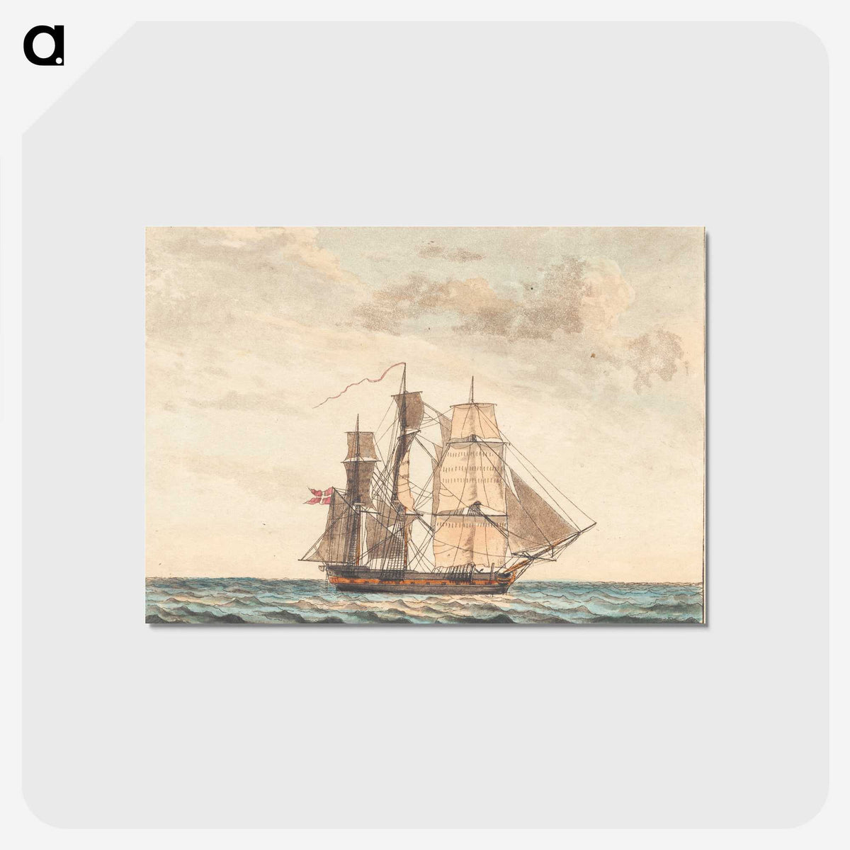 1-30_Christoffer-Wilhelm-Eckersberg_postcard