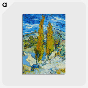 アートポストカード-The Poplars at Saint-Rémy
 - クリーブランド美術館 Postcard.