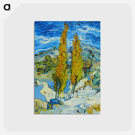 アートポストカード-The Poplars at Saint-Rémy
 - クリーブランド美術館 Postcard.