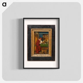 アートポスター-Saint Jerome in His Study
 - デトロイト美術館 Poster.