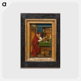 アートポストカード-Saint Jerome in His Study
 - デトロイト美術館 Postcard.