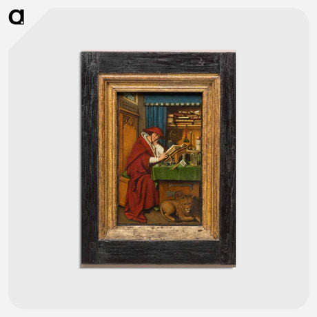 アートポストカード-Saint Jerome in His Study
 - デトロイト美術館 Postcard.