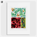 Suggestions pour étoffes et tapis: 60 motifs en couleur - E.A.セギー Poster.