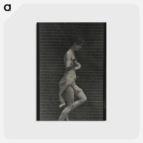 アートポストカード-Skipping Woman
 - エドワード マイブリッジ Postcard.